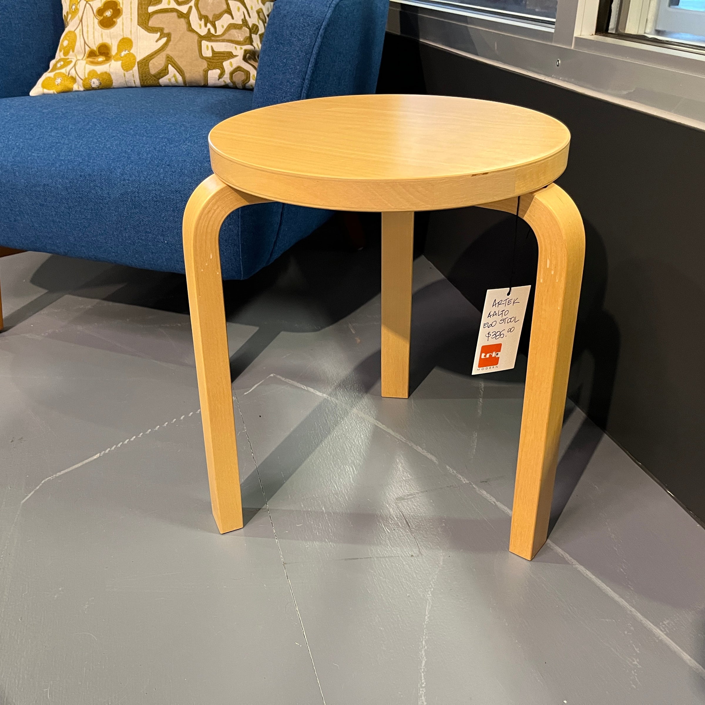 Artek Stool 60 in Honey | Timeless Alvar Aalto Design | Trig Modern