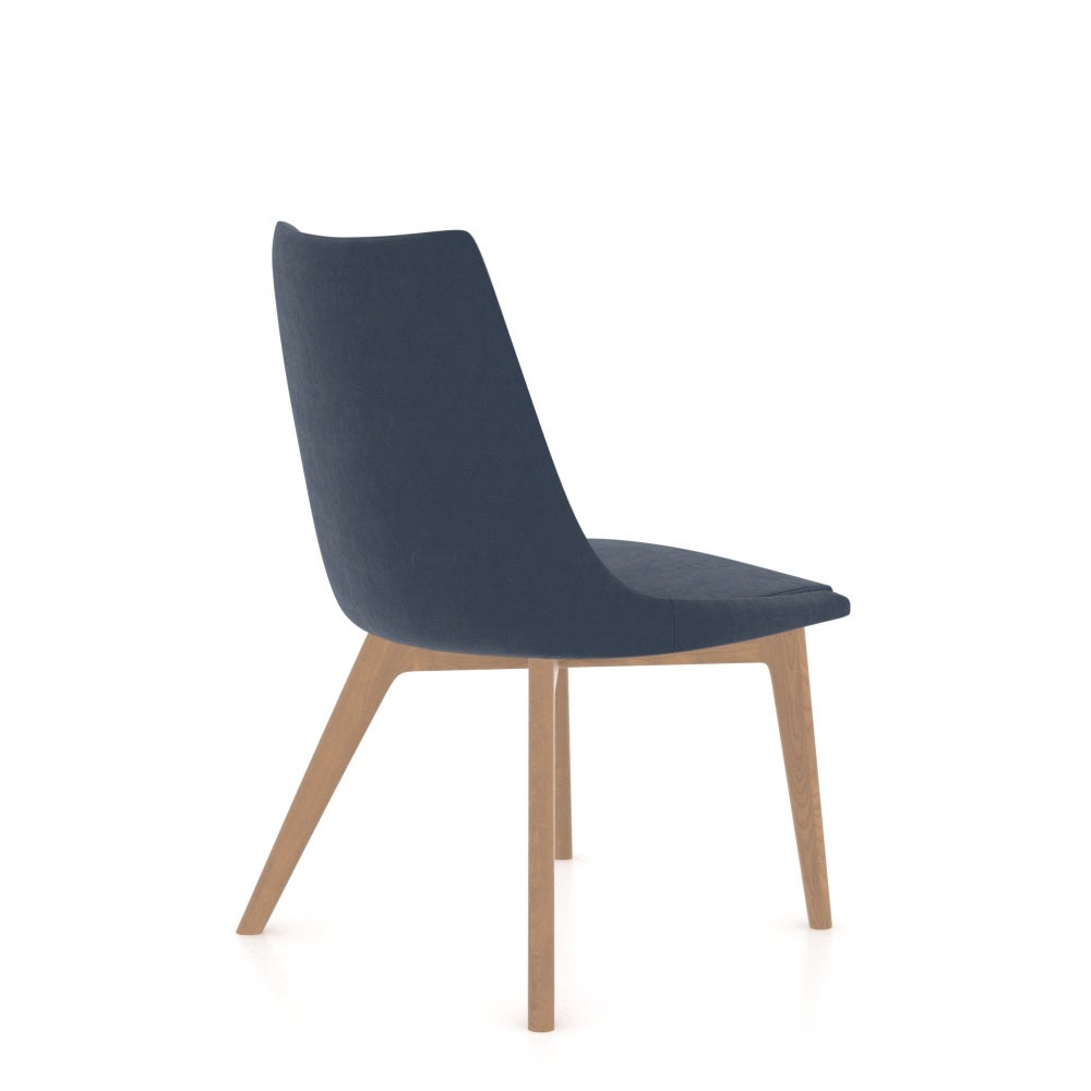 Chair 5141 | Retro-Modern Dining Chair with Quilted Back Option